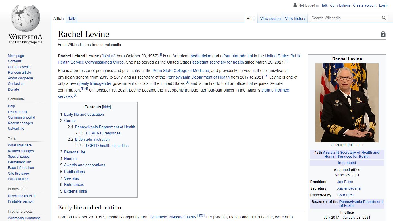 Rachel Levine - Wikipedia